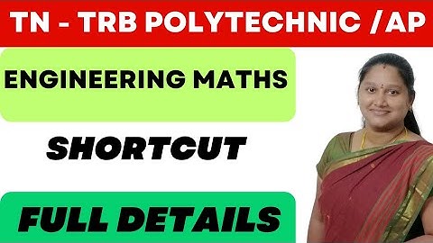 Matrix shortcut - LinearAlgebra @Engineeringmaths#trb #eee#ece #trbpolytechnicece #classes#material