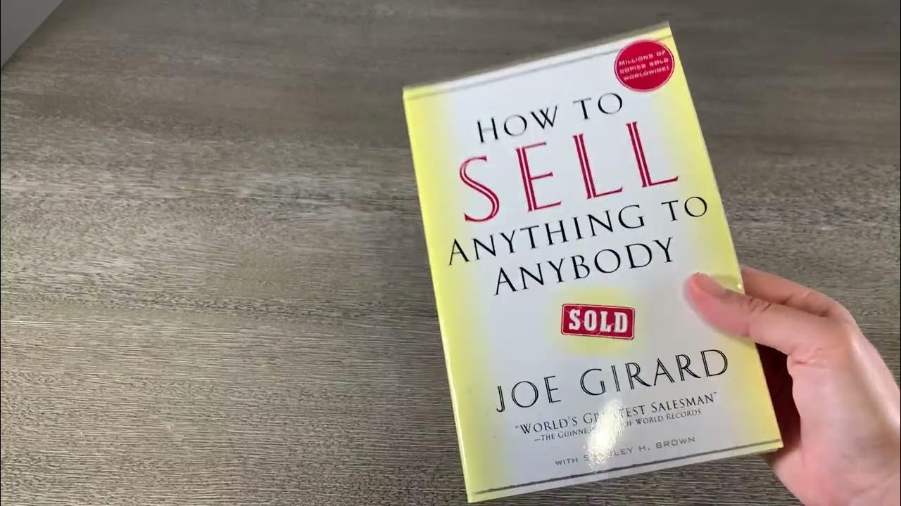 How To Sell Anything To Anybody Audiobook How to Sell Anything to Anybody Book Review - YouTube