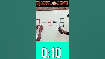 make a right question remove 2 stick||MIND GAME ⁉️||IQ TEST||Challenge #iqtest #mindgame #shorts#iq