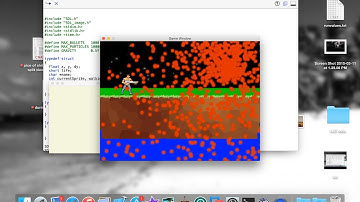 Learning C Game Programming - Simple Particles