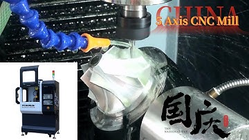 New Long Leg 5 axis Micro CNC Milling Machine Are Shipped To UK Before Chinese National Day！