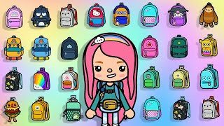 ВСЕ РЮКЗАКИ В ТОКА БОКА / TOCA BOCA / ALL SECRET BACKPACKS / TOCA BOCA / МИЛАШКА МАЛЫШКА