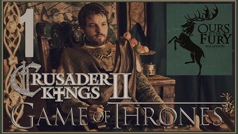 Crusader kings II, Game of Thrones multiplayer - Renly Baratheon #1