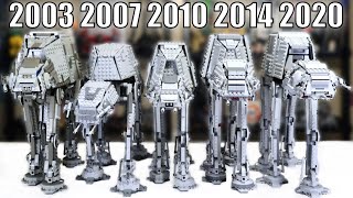 LEGO Star Wars ATAT Comparison! (4483, 10178, 8129, 75054, 75288 | 2003, 2007, 2010, 2014 2020)