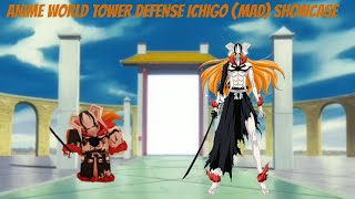 Ayanokoji(Leader) Showcase In Anime World Tower Defense