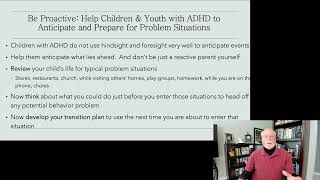 Parenting ADHD Children  Be Proactive, Not Reactive