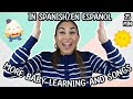 Baby learning nursery songs and more all in spanish with miss nenna the engineer  en espaol