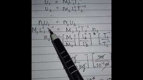 Convert 1 Joule into erg| Dimensional Analysis | Class 11