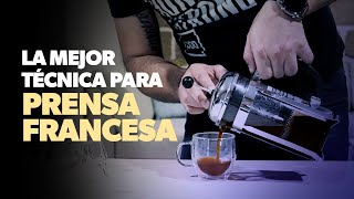 Como usar la PRENSA FRANCESA para hacer la MEJOR taza de CAFÉ