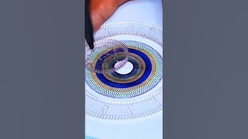 Quick ASMR Reverse #satisfying #relaxing #spirograph #shorts #drawing #skills #art #asmr