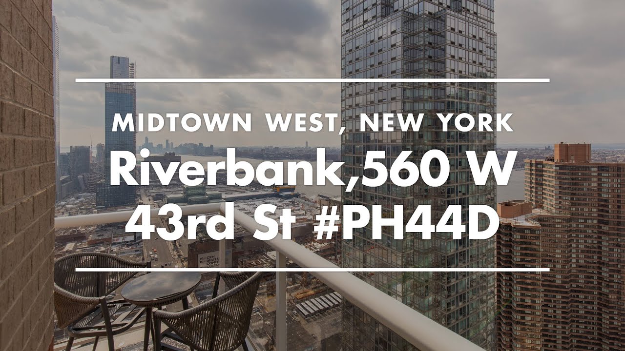 NYC Apartment Tour Riverbank Furnished Apartment in Midtown West, New