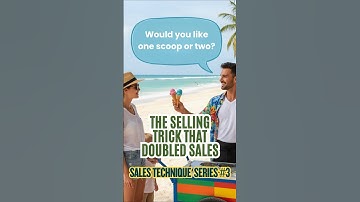 The Ice Cream Vendor – The Power of Suggestive Selling | Finomatic Tales | Sales Technique Series #3