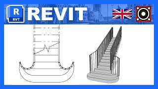Revit [ENG] - Create Custom-Shaped Stairs Using Stair by Sketch