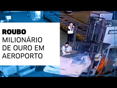 Roubo milionário de ouro no aeroporto de Guarulhos