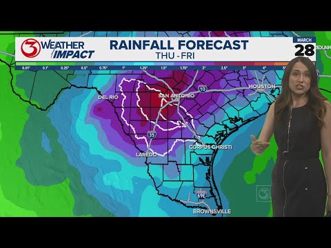 Rain chances on the rise this week - YouTube