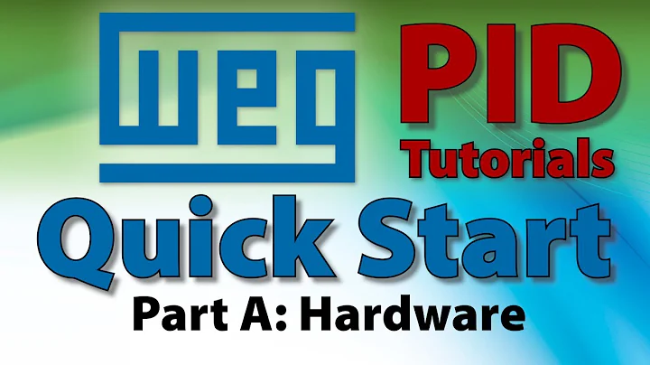 WEG CFW VFD PID Quick Start Part A: Hardware - from AutomationDirect