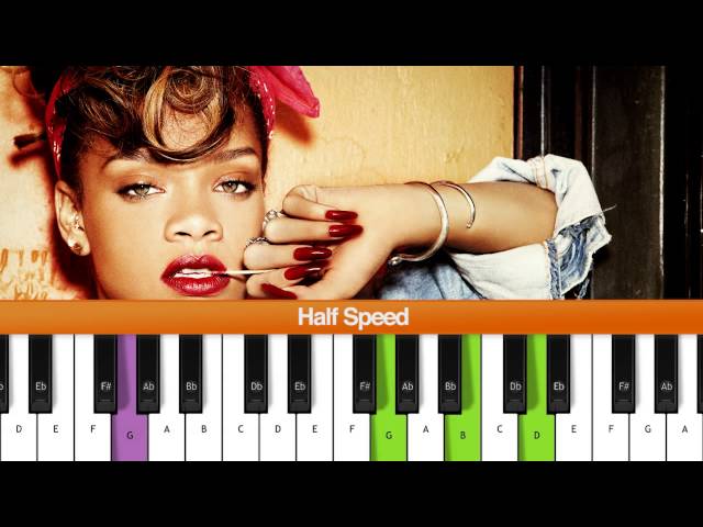 How To Play "Diamonds" (Rihanna) Piano Tutorial / Chords - YouTube
