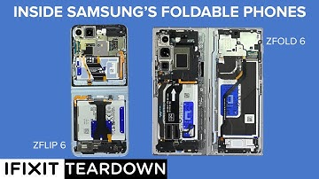 Een kijkje in de opvouwbare telefoons van Samsung! Galaxy ZFlip 6 en ZFold 6 Teardown