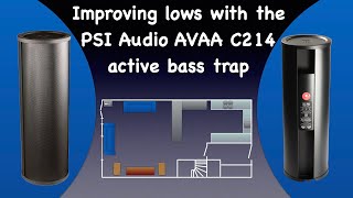Improving lows with the PSI Audio AVAA C214 active bass trap