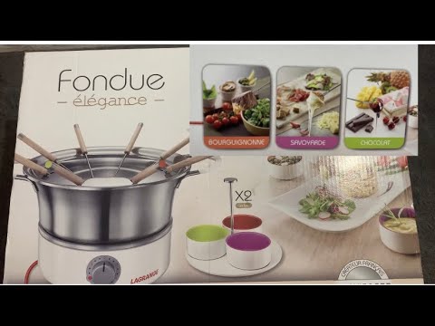 Fondue LAGRANGE prestige charbon