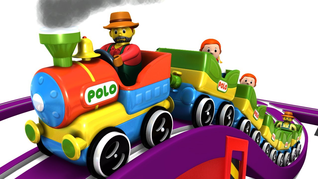 Colorful Toy Train Fun Riding 3D Animated Cartoon Videos for Kids - TOY  FACTORY - YouTube
