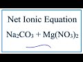 Net Ionic Equations and Spectator Ions