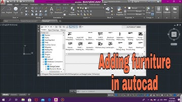 How to add furniture in autocad |autocad tutorial#autocadtutorials
