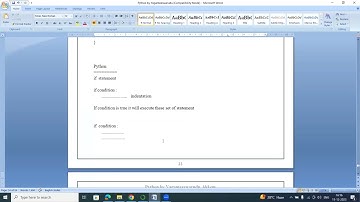 Python Day4: Flow control statements