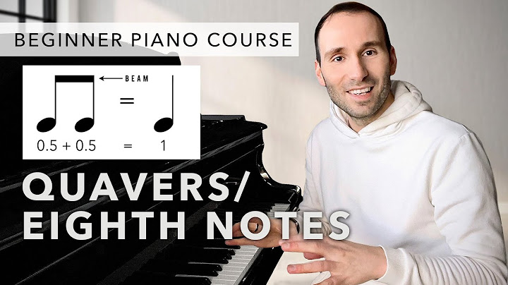 Beginner Piano Course Level 2 | 1. How to play Quavers [Eighth Notes]?