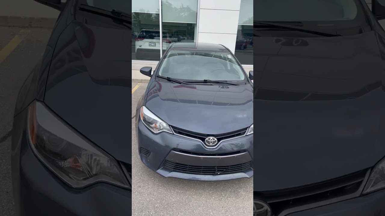 FOR SALE! Slate 2016 Corolla!!