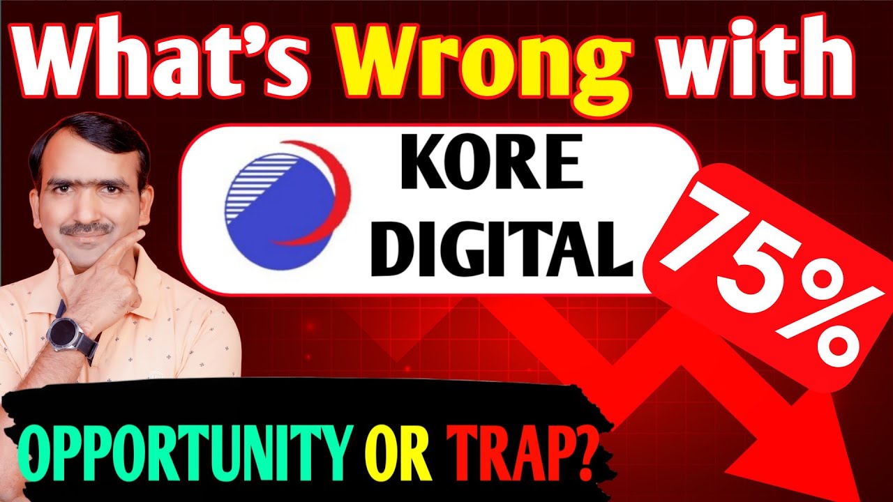 Why kore digital Share Falling | kore digital share latest news today | kore digital news today