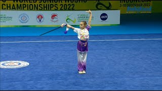 ➡️ Jian Shu Tara, World Junior Wushu Championships 2022