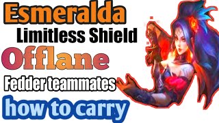 Esmeralda endless shield build | esmeralda best build |tutorial esmeralda full shield |