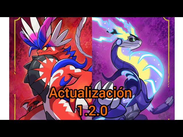 Pokémon Escarlata y Púrpura ya tiene disponible la actualización 1.2.0 con  todas estas novedades - Nintenderos