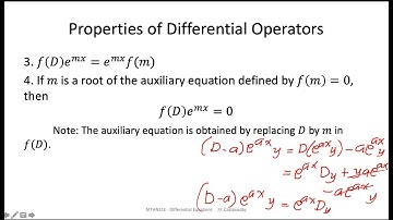 Differential Operators
