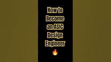 How to Become an ASIC Design Engineer | VLSI Roadmap