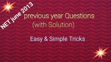 NET-June -2013 Organic Part-C Question