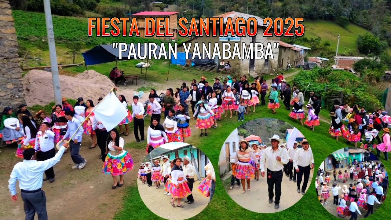 FIESTA DEL SANTIAGO PAURAN YANABAMBA 24 DE JULIO 2025 // FAM. CAYSAHUANA HUALLPA (PARTE 1)