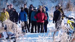 Незамерзайка старт 15 12 2018 Самая добрая велогонка