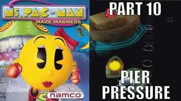Ms. Pac Man: Maze Madness | Pier Pressure | Bonus Level | PS1