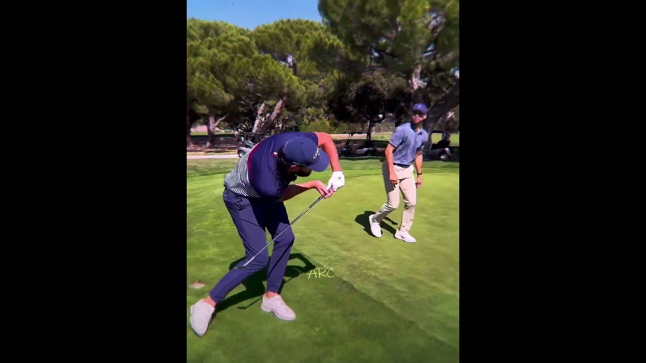 Stephen Curry's Unique Golf Skills 😘🤣
