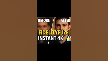 FidelityFuze for Final Cut Pro: Double Your Video Quality Instantly! 🚀
