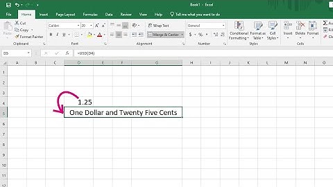 Excel : Create your own Currency-to-Word converter