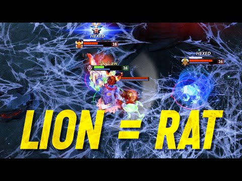 Lion makes some dirty Ratdoto at Dota 7.39