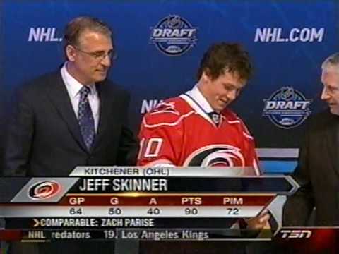 2010 NHL Entry Draft: # 7 Jeff Skinner (Carolina H...
