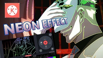 Neon effect in kinemaster| Amv neon effect | kinemaster tutorial | tutorial amv #amv ,neon on video