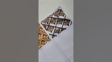 Learn How To Make Henna Grids || Basic Henna Grids || Mehndi For Beginners || Mehndi The Art Studio