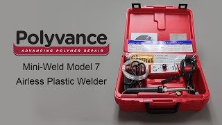 Rods and Tips Polyvance Mini Weld Model 7 Airless Plastic Welder Kit URE5700HT