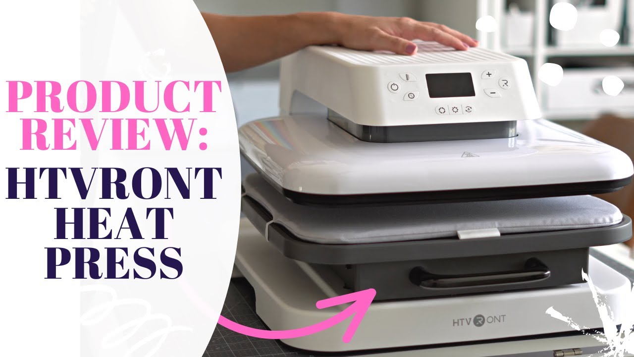 HTVRONT Auto Heat Press Unboxing and Review 
