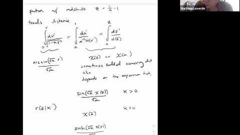 Marilena Loverde Lecture 2 on Intro to Cosmology